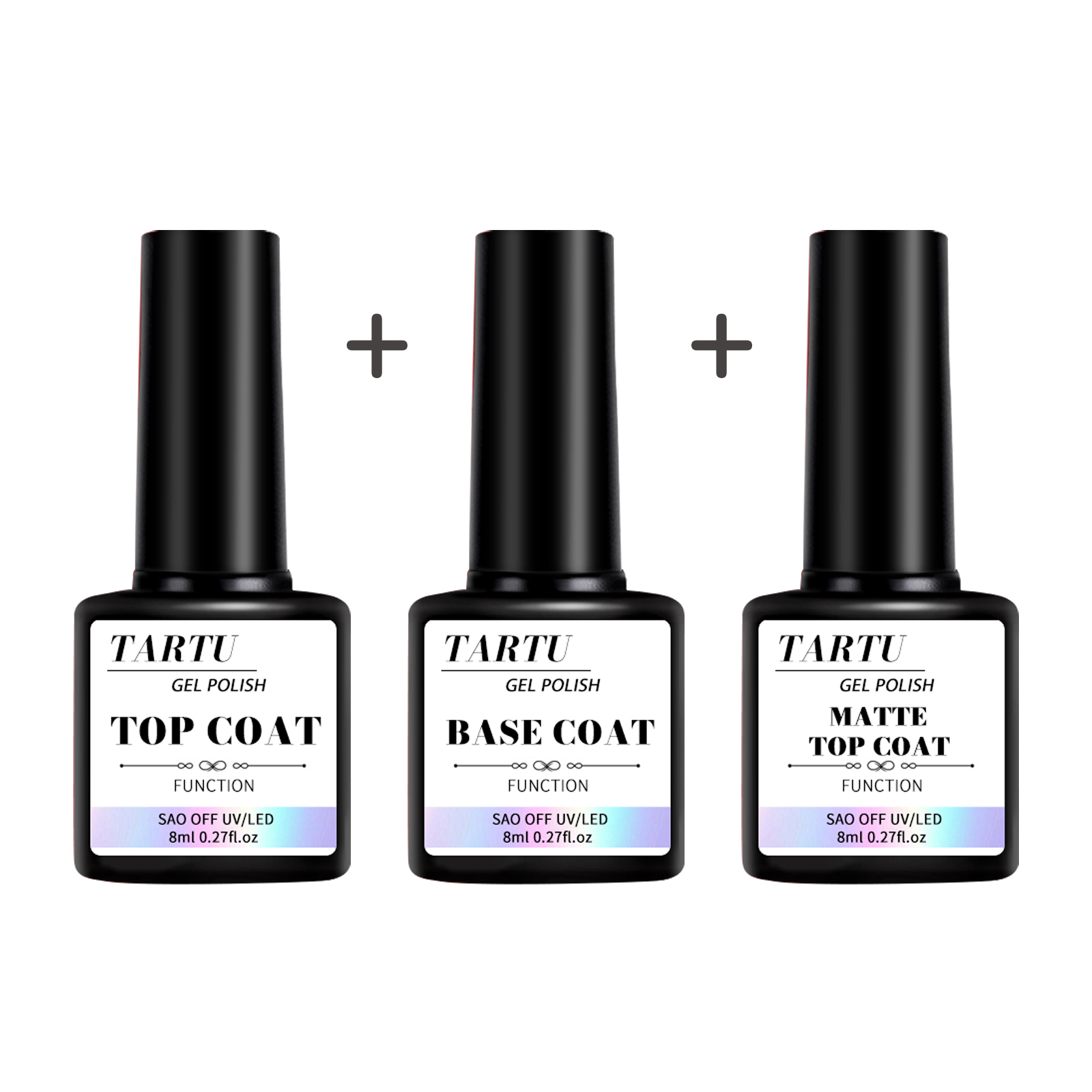 Gel Top Coat - Set funzionale per nail art in