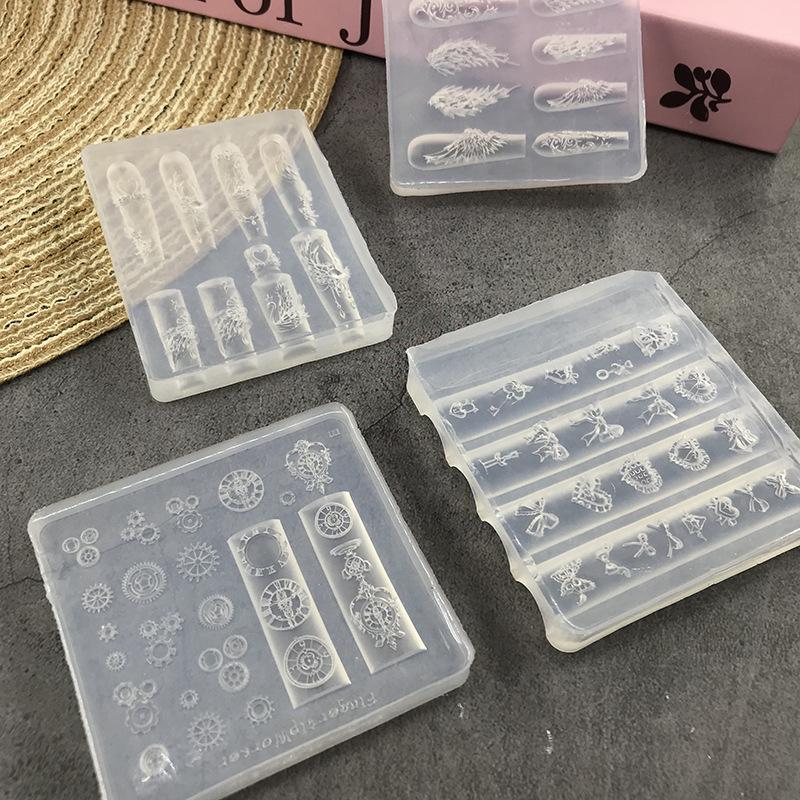 Nail Art Zone - Z. Stampo in Silicone per Unghie