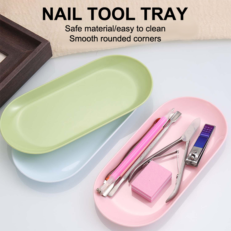 Nail Art Zone - Z. Vassoio portaoggetti in plastica per