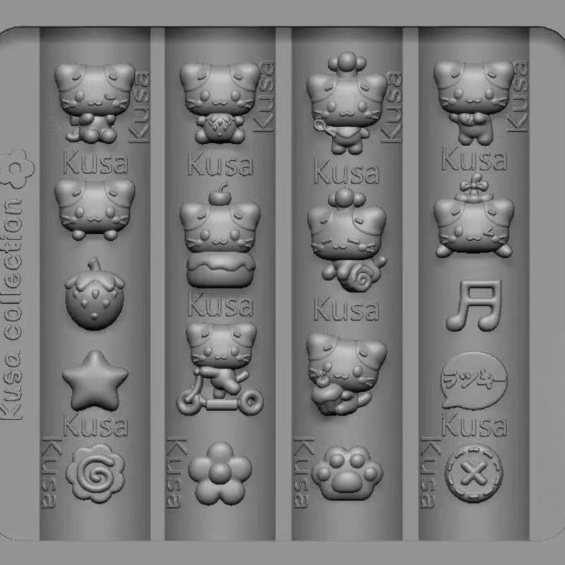 Nail Art Zone - Z. Stampi in Silicone 3D per