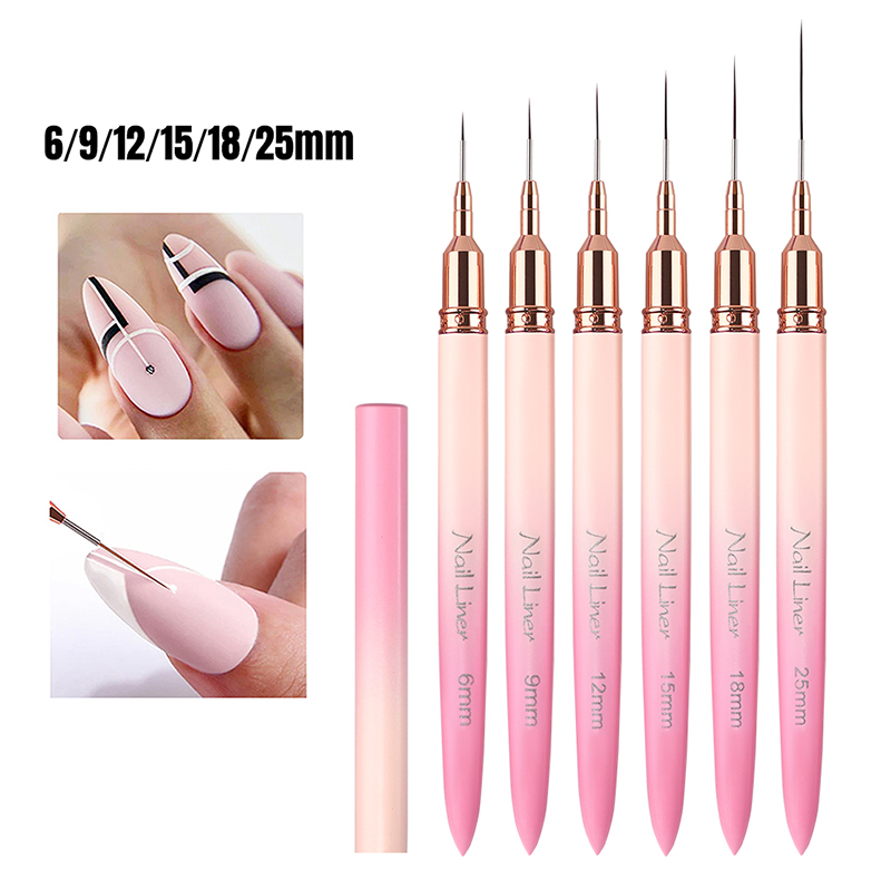 Nail Art Zone - Sweet-Z 6 pezzi Pennello per unghie