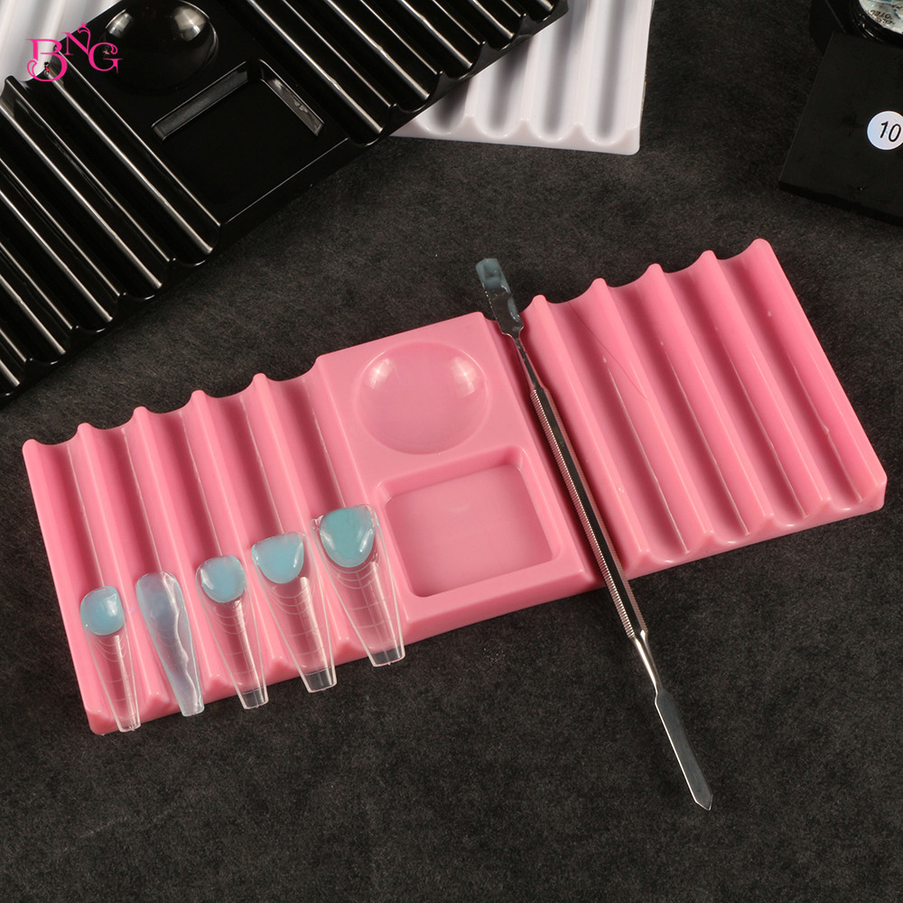 Nail Art Rame - Supporto Doppio BNG in Plastica per
