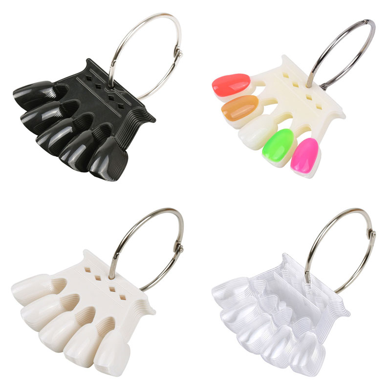 Nail Art Rame - 4 colori punte per unghie finte