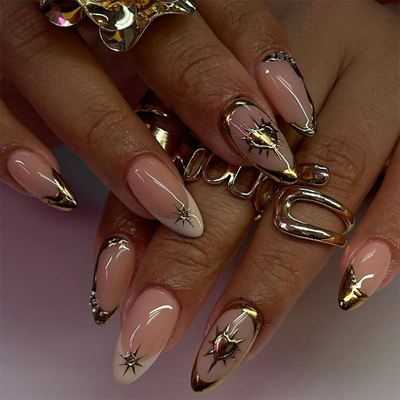24 Pezzi di Unghie Finte Franc - Nail Art Simple recensione e prezzo