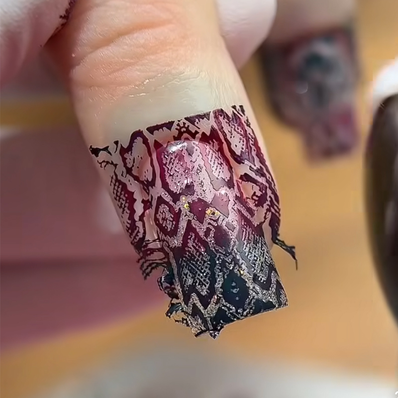 Immagine animale Serpente Leop - Nail Art Zebra recensione e prezzo