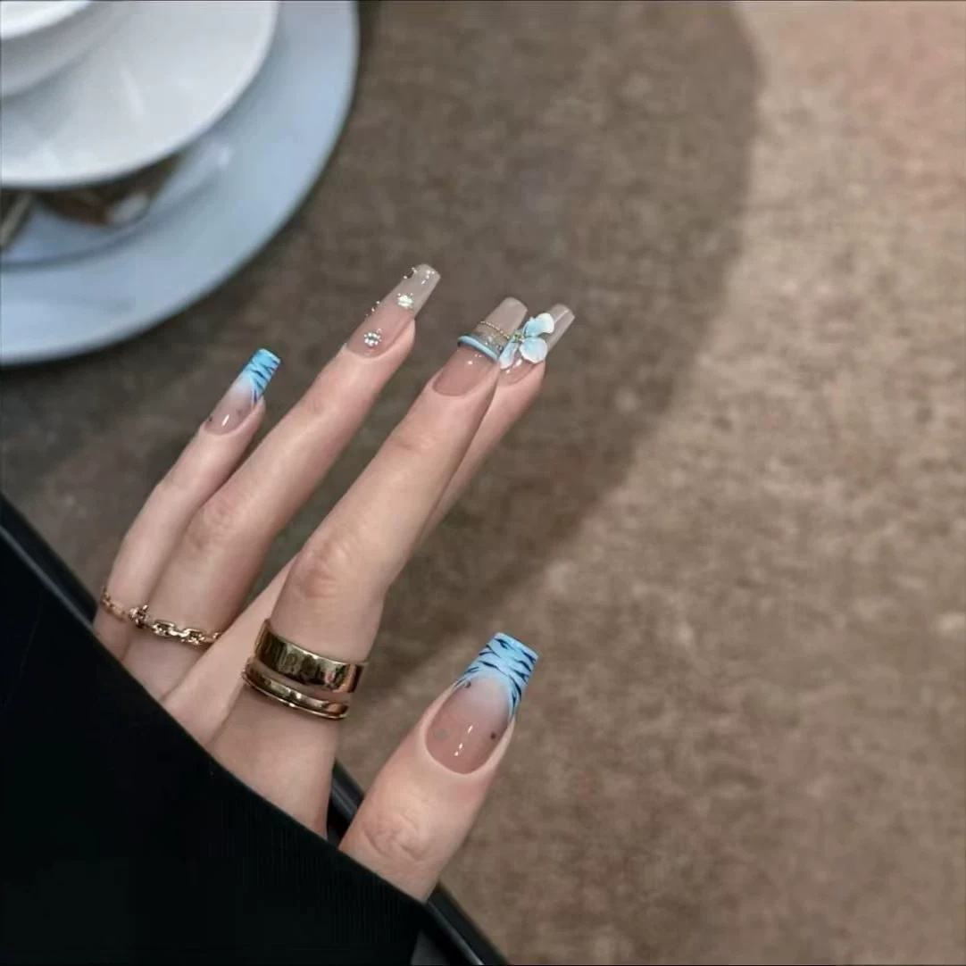 10 pz. Unghie Finte Press-On A - Nail Art Zebra recensione e prezzo