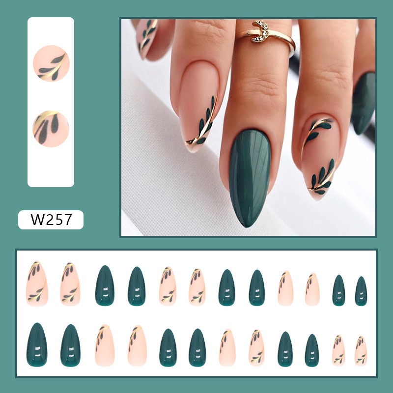 24 P/set Stampa di mandorle di - Nail Art Simple recensione e prezzo