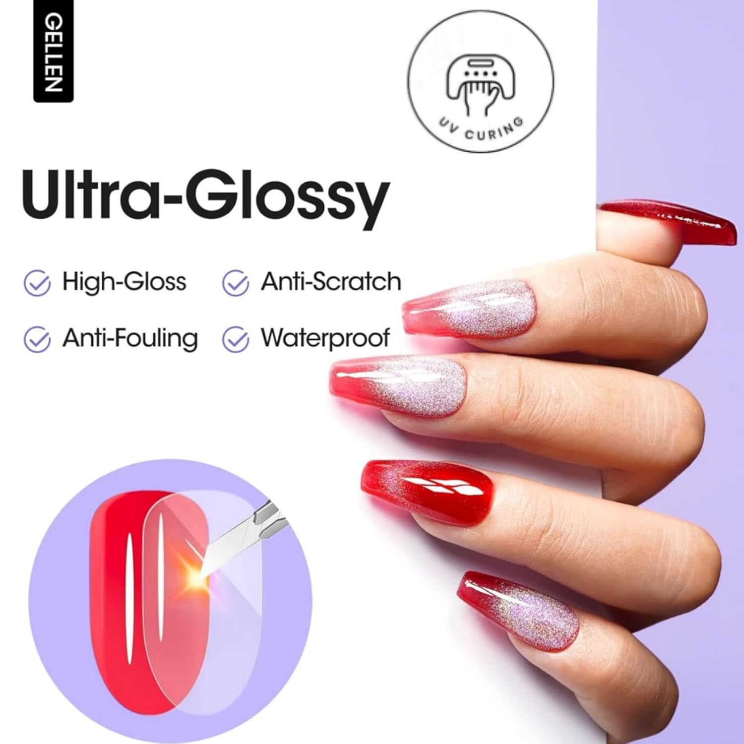 GELLEN Gel per unghie Top Coat - Gel Top Coat recensione e prezzo