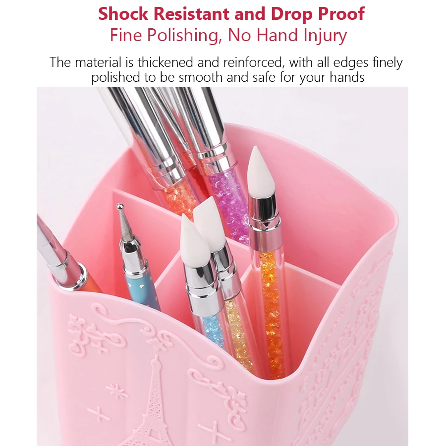 Porta pennelli per nail art a  - Nail Art Rame recensione e prezzo