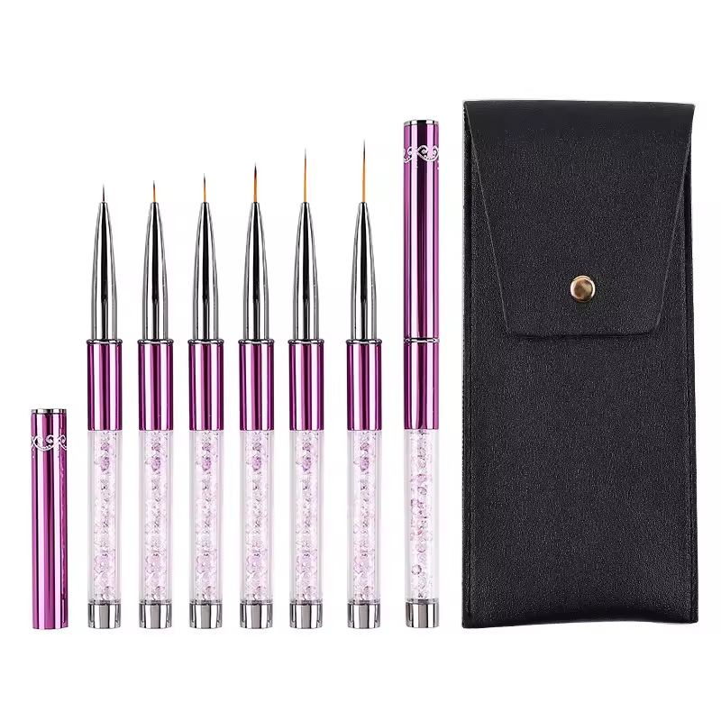 Set di 6 Pennelli Acrilici per - Nail Art Rame recensione e prezzo