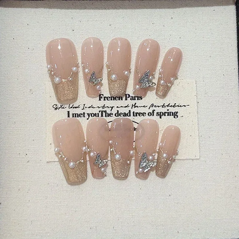 10 pezzi carino fatto a mano g - Nail Art Full Cat Eye recensione e prezzo
