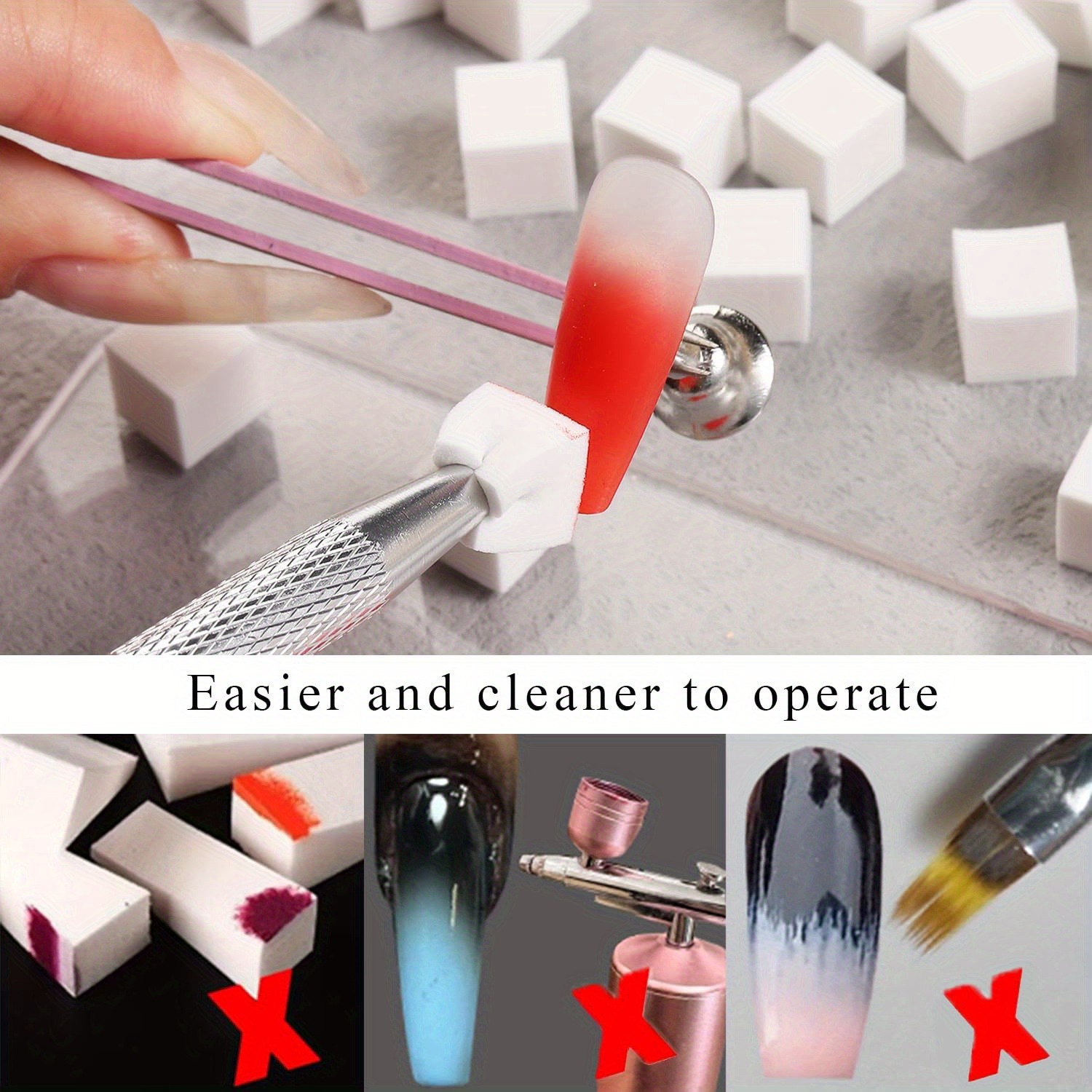 1/50/100 pezzi set di spugne p - Nail Art Rame recensione e prezzo