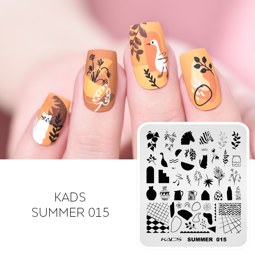 KADS Summer 015 piatti per Nai - Nail Art Zebra recensione e prezzo