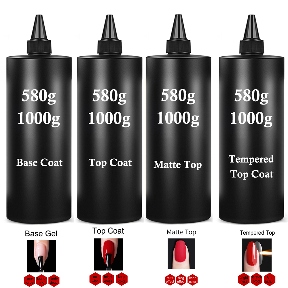 580g/1KG Super Shinny Top Coat - Gel Top Coat recensione e prezzo