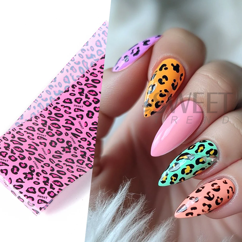 10 pezzi di lamina di trasferi - Nail Art Zebra recensione e prezzo