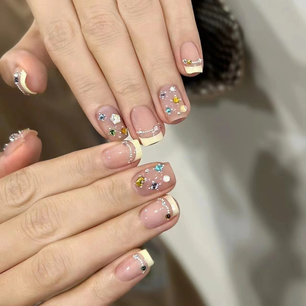 10 pezzi quadrati corti france - Nail Art Simple recensione e prezzo