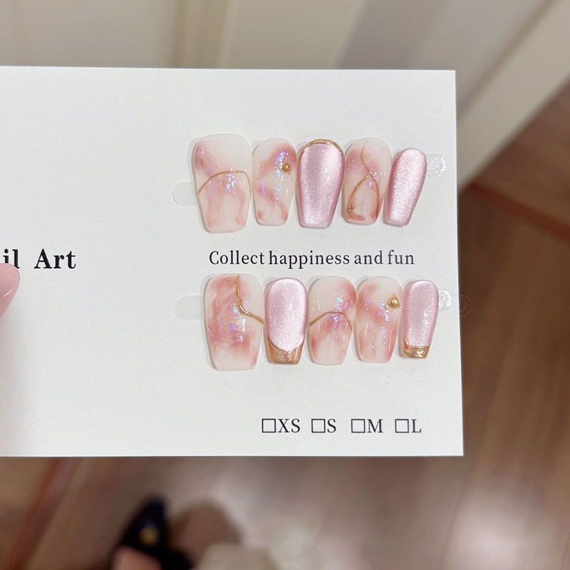 10 pz/set Blush Rosa Sfumato F - Nail Art Simple recensione e prezzo