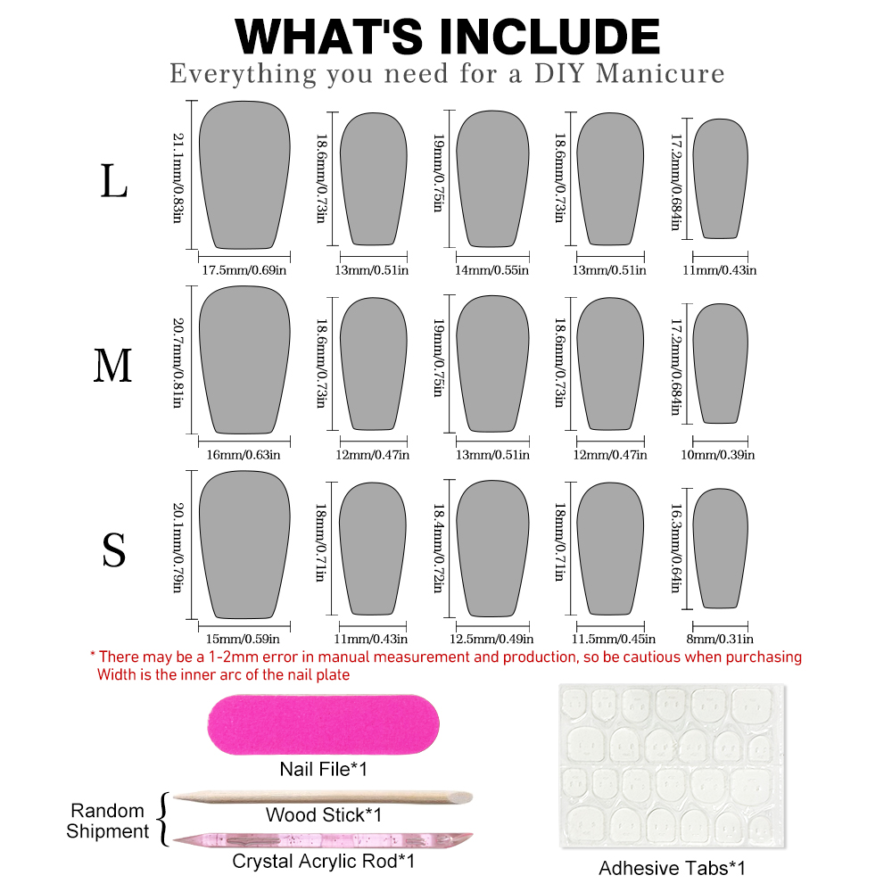 10 pz/set Blush Rosa Sfumato F - Nail Art Simple recensione e prezzo