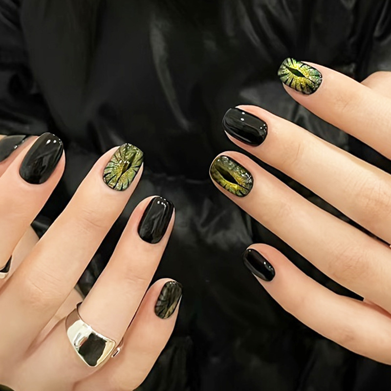Unghie finte corte per donna,  - Nail Art Full Cat Eye recensione e prezzo