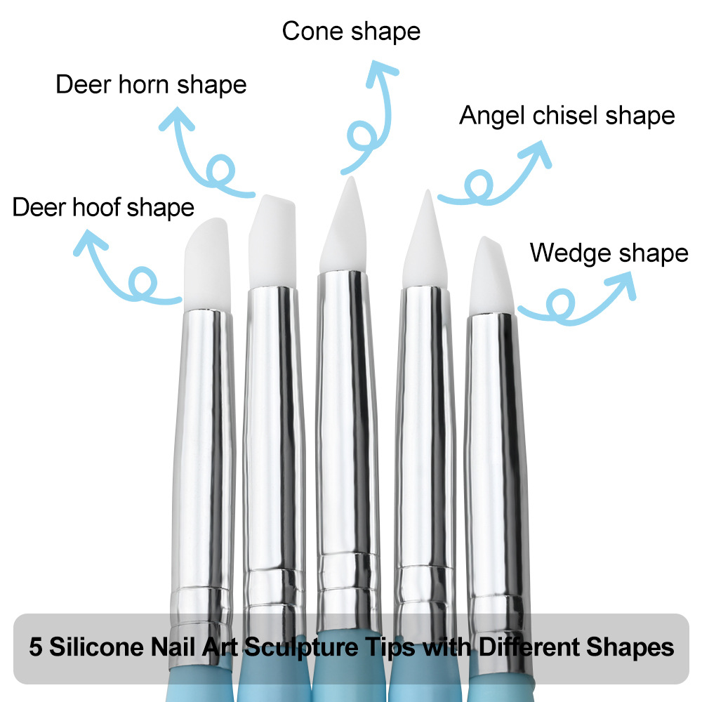 Set di 1/3/5/6 Pennelli per Na - Nail Art Rame recensione e prezzo