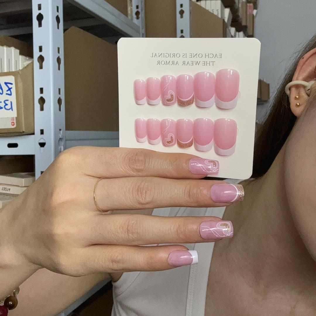 24 pezzi/scatola Unghie Finte  - Nail Art Simple recensione e prezzo